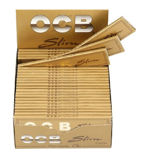 Ocb King Size Slim Gold 50PCS